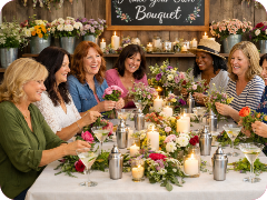 Flower Bouquet Party